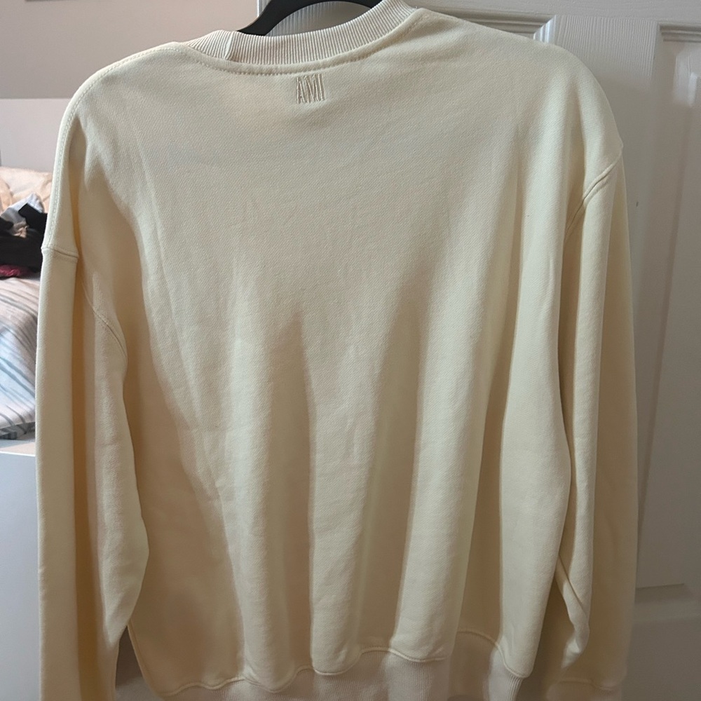 AMI Paris - Off White Coeur Sweater